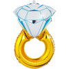 Love in Leather BAL005 Double Sided Ring Foil Balloon - 19