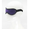 Introducing the BLI027 - 4 COLOURS Suede Leather Blindfold for Sensual Pleasure in Black, Red, Pink, and Purple - Adult Naughty Store