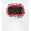 Sensual Satin Bliss BLI037 Padded Burlesque Style Blindfold - Red Polka Dot - Adult Naughty Store