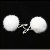 Introducing the Sensual Pleasures Pom Pom Nipple Clamps - CLA002 - 3 Colours! - Adult Naughty Store