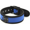 Soft & Bright Neoprene Collar - COL050 - 7 Colours - Unisex - BDSM Submissive Play - Black, Blue, Red, Grey, Yellow, Purple & Camo