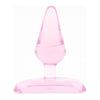 Seductive Pleasures PLU008 Slimline Jelly Butt Plug - Model Number: PLU008 - For All Genders - Intense Anal Stimulation - Available in Blue, Pink & Purple - Adult Naughty Store