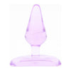 Seductive Pleasures PLU008 Slimline Jelly Butt Plug - Model Number: PLU008 - For All Genders - Intense Anal Stimulation - Available in Blue, Pink & Purple - Adult Naughty Store