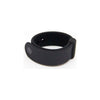 RIN038 Silicone Band Cock Ring - Adjustable, Medical Grade, 35-45mm, Pleasure Enhancer, Black - Adult Naughty Store