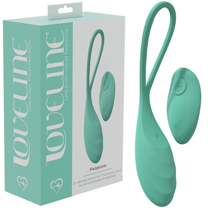 Loveline Passion Green USB Rechargeable Vibrating Egg Model X1 for Women, Clitoral and G-Spot Stimulation