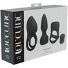 Introducing the Loveline LK-3B USB Rechargeable Male Pleasure Kit for Intense Black Sensations - Elevate Your Sensual Experience with Sophistication and Luxury - Adult Naughty Store