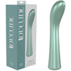 Introducing the elegant and powerful La Perla III Pearlescent Green USB Rechargeable Vibrator for Women, designed by LOVELINE. - Adult Naughty Store