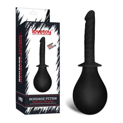 Deluxe Douche for Anal Pleasure - Model D-240 - Unisex - Complete Hygiene - Black