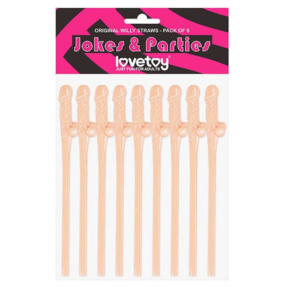 Jokes & Parties Original Willy Straws: The Ultimate Fun and Laughter-Inducing Drinking Accessory for Hens Nights