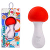 🍄 Maia SHROOMIE Liquid Silicone Mushroom Shaped Vibrator - Model Number 15 - Unisex Pleasure - Red/White - Adult Naughty Store