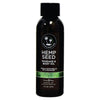 Earthly Body Hemp Seed Massage & Body Oil - Sensual Massage Oil for Relaxation and Intimate Pleasure - Adult Naughty Store