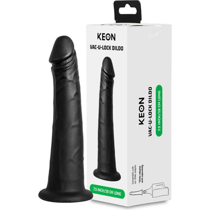 Kiiroo Keon Vacuum-Lock-System Dildo - Model X1 - Male Pleasure - Intense G-Spot Stimulation - Midnight Black