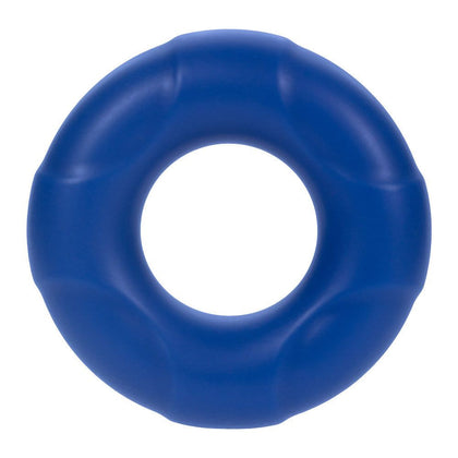 Introducing the Blue Liquid Silicone C-Ring L-33: A Comfortable and Versatile Cock Ring for Pleasurable Moments - Adult Naughty Store