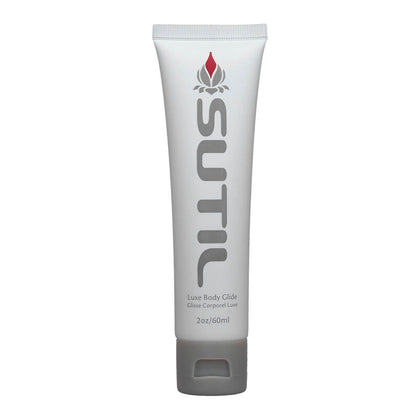 SUTIL Luxe Water-Based Body Glide 60ml - Premium Lubricant for Long-lasting Pleasure - Model: Luxe - Gender: Unisex - Ideal for Vaginal, Anal, and Toy Play - Clear - Adult Naughty Store