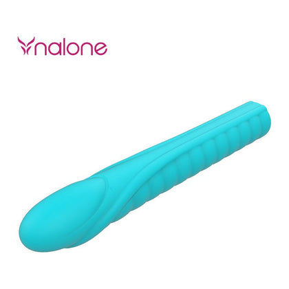 Nalone Dixie 2 Turquoise Silicone Bullet Vibrator - Powerful Stimulation for All Genders, Designed for Erogenous Pleasure