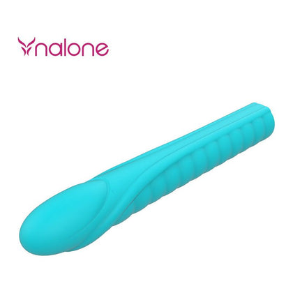 Nalone Dixie 2 Turquoise Silicone Bullet Vibrator - Powerful Stimulation for All Genders, Designed for Erogenous Pleasure - Adult Naughty Store