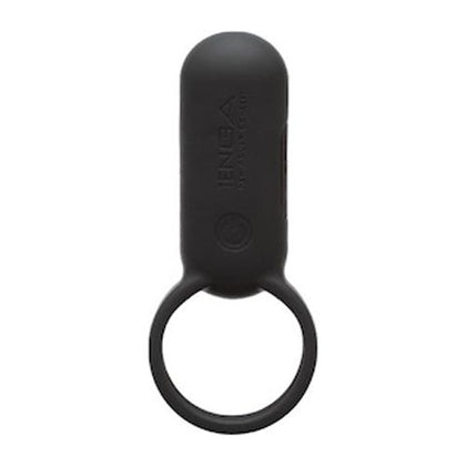 Tenga Smart Vibe Ring Black - Powerful Rechargeable Cock Ring for Clitoral Stimulation