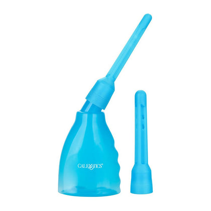 The PleasurePro™ Ultimate Douche - Blue: Powerful Reusable Douche System for Superior Anal Hygiene and Stimulation
