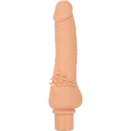 Introducing the Sensation Seeker Rechargeable Power Stud Cliterrific Vibrator - Model RS-5000 - For All Genders - Unleash Earth-Shaking Pleasure - Ivory - Adult Naughty Store