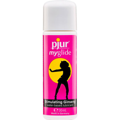 pjur MyGlide Water-Based Personal Lubricant for Women - Stimulating and Warming Formula for Enhanced Pleasure - 30ml Bottle