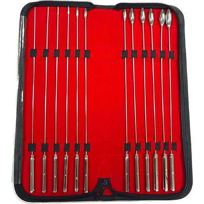 Stainless Steel 12 Piece Rosebud Dilator Set