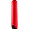 Introducing the Shiny Bullet Red - Sb33: A Powerful Vibrating Mini Bullet for Endless Pleasure - Adult Naughty Store