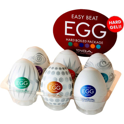 Introducing the Tenga Egg Variety Pack: New Season - The Ultimate Pleasure Companion for Men - Model EGG-NS01 - Explore Sensational Stimulation, Anytime, Anywhere - Multi-Colored