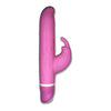 Sweetie Bunny Rechargeable Waterproof Vibrator - Model SB-5000 - Women's Clitoral and G-Spot Pleasure - Pink - Adult Naughty Store