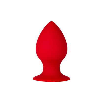 Introducing the Sensual Pleasures F-98 Cone Red S Anal Stimulator - Adult Naughty Store