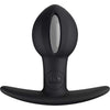 B-Vibe B Ball Uno Weighted Anal Plug - Model 1 - Unisex - Ultimate Pleasure - Grey/Black