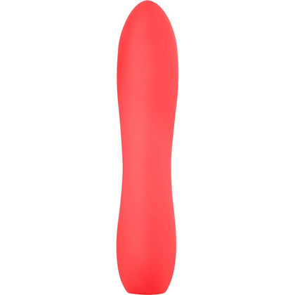 LuvBod LB72: Large Silicone Bullet Vibrator - Coral, Powerful 10 Modes, Waterproof, USB Rechargeable, Ergonomic Design - Adult Naughty Store