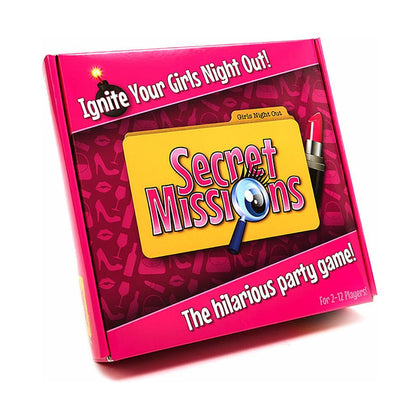 Introducing the Secret Missions Girls Night Out - Party Themed Secret Mission Badges and Forfeit Cards Set! - Adult Naughty Store