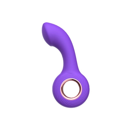 Luxe Pleasure Co. AV23 Arched Ring Vibrator - Purple: G-Spot Stimulation for Women