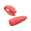 We-Vibe Chorus Coral Clitoral G-Spot Vibrator - Ultimate Hands-Free Pleasure for Couples - Model C-451 - Female - Dual Stimulation - Cosmic Pink - Adult Naughty Store