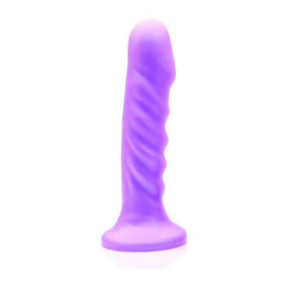 Tantus Echo Super Soft Silicone Fantasy G-Spot and Prostate Stimulator - Purple Haze