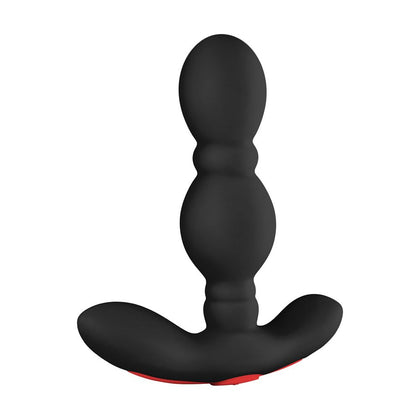 Introducing the SensaPleasure Vibrating Anal Plug - Model X1: The Ultimate Pleasure Experience for All Genders, Designed for Unforgettable Anal Stimulation in a Sleek Black Finish - Adult Naughty Store