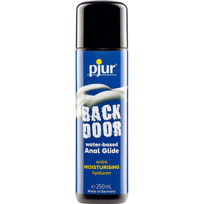 pjur Back Door Comfort Glide 250 ml Water-Based Anal Lubricant for Enhanced Pleasure - Model BD250 - Unisex - Long-Lasting Formula - Hyaluron Enriched - Non-Sticky - Clear