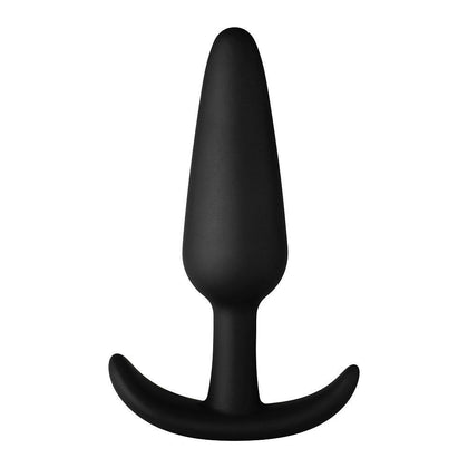 Introducing the SensaSilk™ F-31: 100% Silicone Plug Black L - Ultimate Pleasure for All-Day Play! - Adult Naughty Store