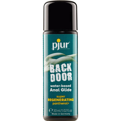 pjur Back Door Panthenol 30 ml Water-Based Anal Glide Lubricant for Men and Women - Intense Pleasure and Skin Regeneration - Model BD30 - Transparent