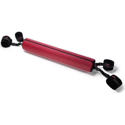 Introducing the Talea Spreader Bar Bolster Claret - The Ultimate Pleasure Tool for Boundless Desires