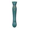 Zalo Queen Jewel Green G-Spot Stimulator: The Ultimate Pleasure Experience - Adult Naughty Store