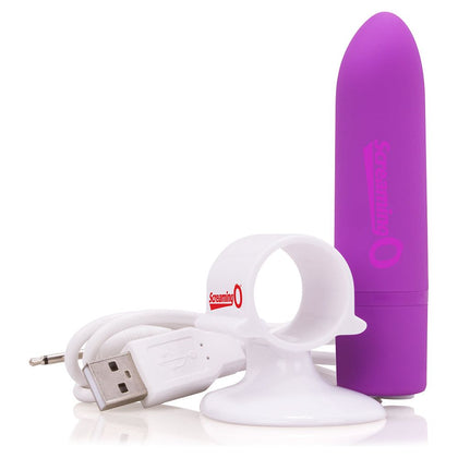 Charged Positive Vibe Grape - The Ultimate Rechargeable Waterproof Massager for Mind-Blowing Pleasure - Adult Naughty Store