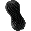 TENGA Flex Rocky Black - Spiral-Ribbed Male Masturbator for Intense Pleasure - Adult Naughty Store