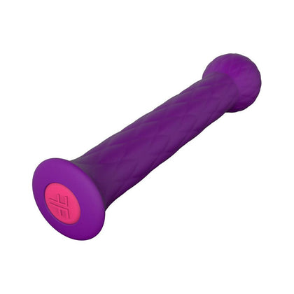 Introducing the Diamond Wand Purple: A Luxurious USB Rechargeable Vibrating Wand for Unforgettable Pleasure - Adult Naughty Store