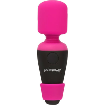 Introducing the PalmPower Pocket USB Rechargeable Mini Wand Massager - Model PP-01: Compact Pleasure for All Genders, Anywhere, Anytime - Pink