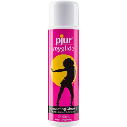 pjur MyGlide Water-Based Lubricant for Women - Stimulating and Warming Formula - Perfect for Sex Toys - 100ml Bottle - Adult Naughty Store