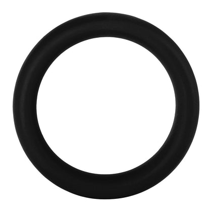 Forto F-64 Wide Black Silicone C-Ring for Men - Enhance Erections and Intensify Orgasms - Adult Naughty Store