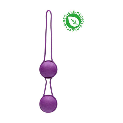 Natural Pleasure: Geisha Balls - Purple - Model G-100 - Women's Kegel Exerciser for G-Spot Stimulation