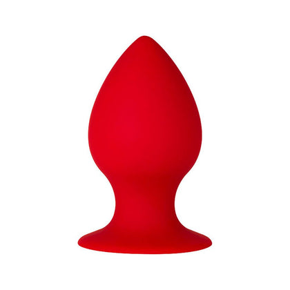 Introducing the SensaFirm F-98 Cone Red M: Fulfilling Anal Cone for Ultimate Pleasure - Adult Naughty Store