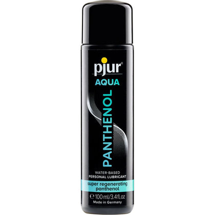 pjur Aqua Panthenol Water-Based Lubricant - Long-Lasting Care for Skin Regeneration - 100ml